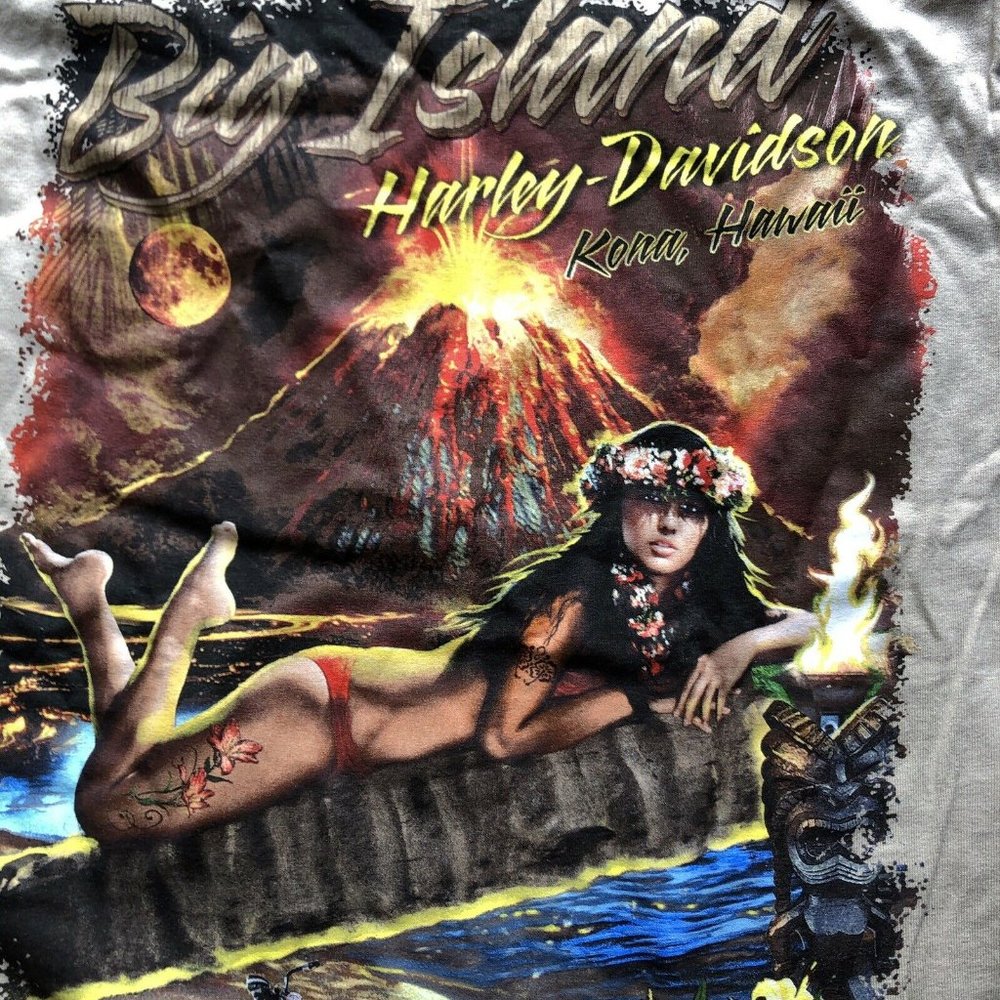 >>SOLD<< NWT Kona Hawaii Harley Davidson T-Shirt